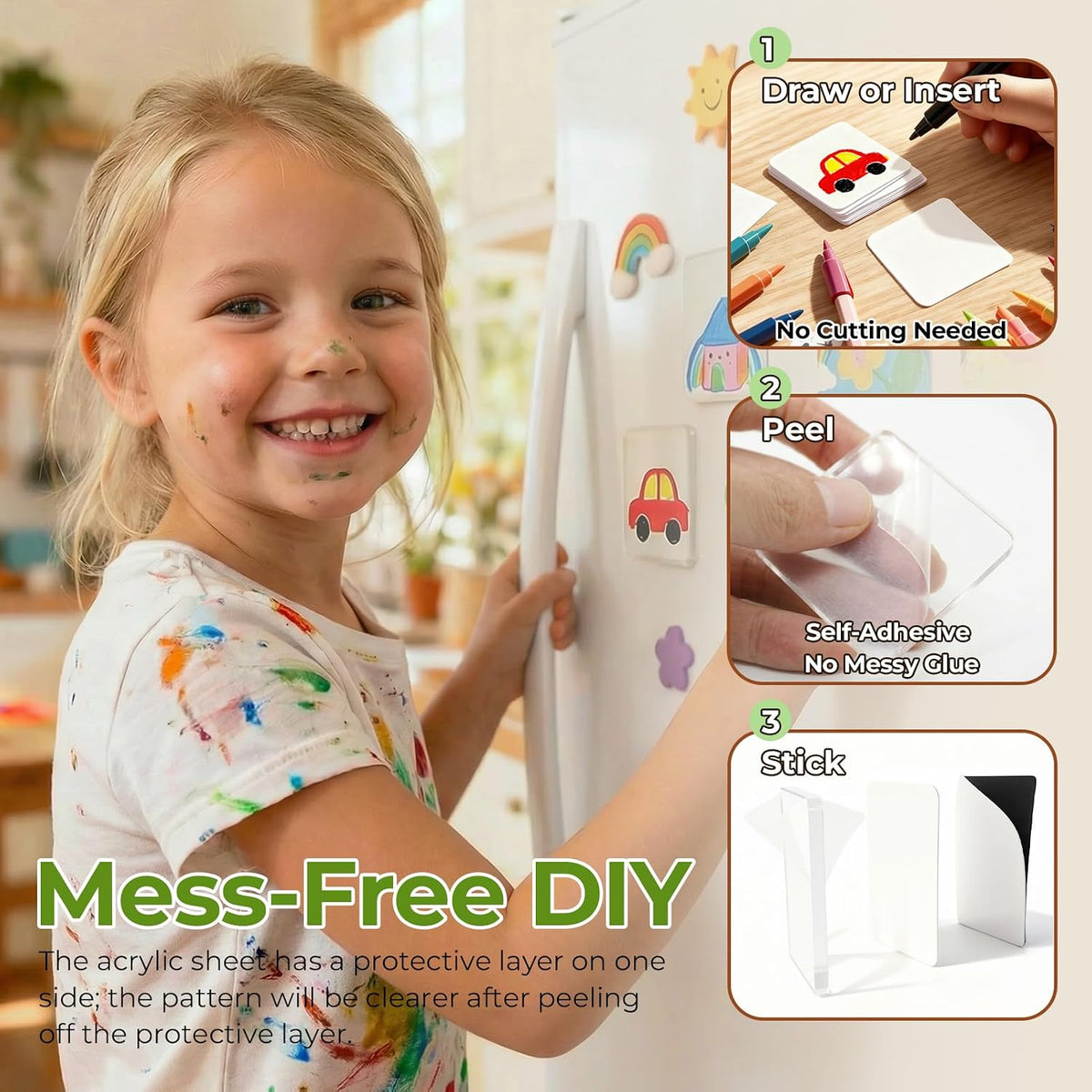 Systema™ DIY Photo Magnet Kit — 15 Pack