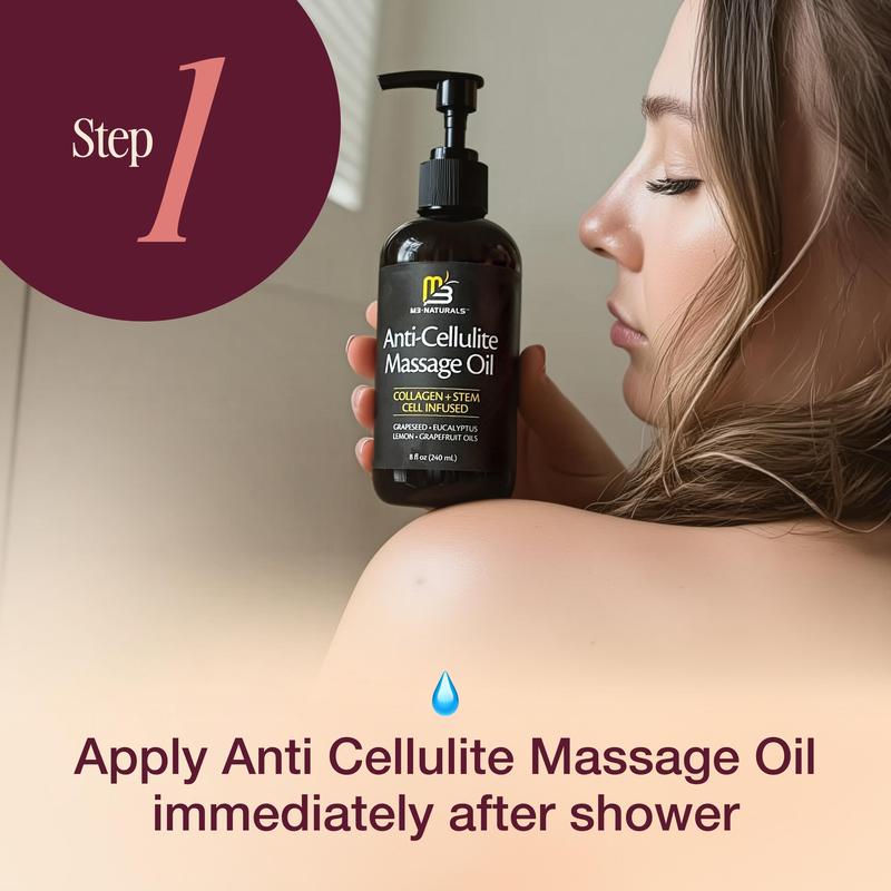 GLP-1 Skin Firming Oil - Smooths Loose Skin & Bat Wings - Collagen + Stem Cell