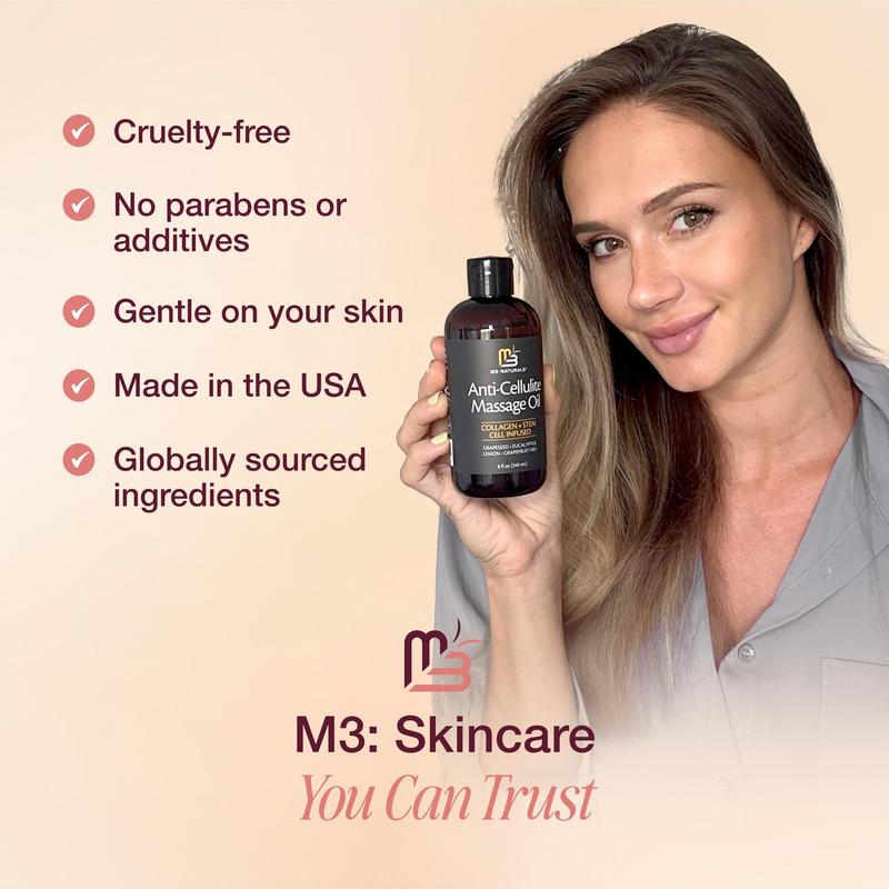 GLP-1 Skin Firming Oil - Smooths Loose Skin & Bat Wings - Collagen + Stem Cell